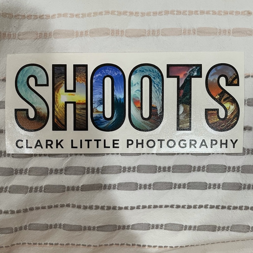Gorgeous Clark Little Hawaii Shoots Sticker